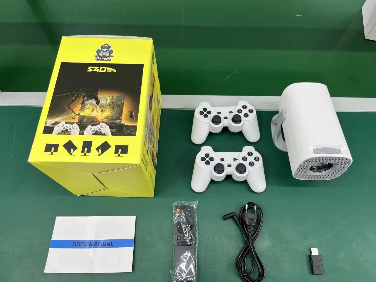 Game hot projector portable 4k high-definition