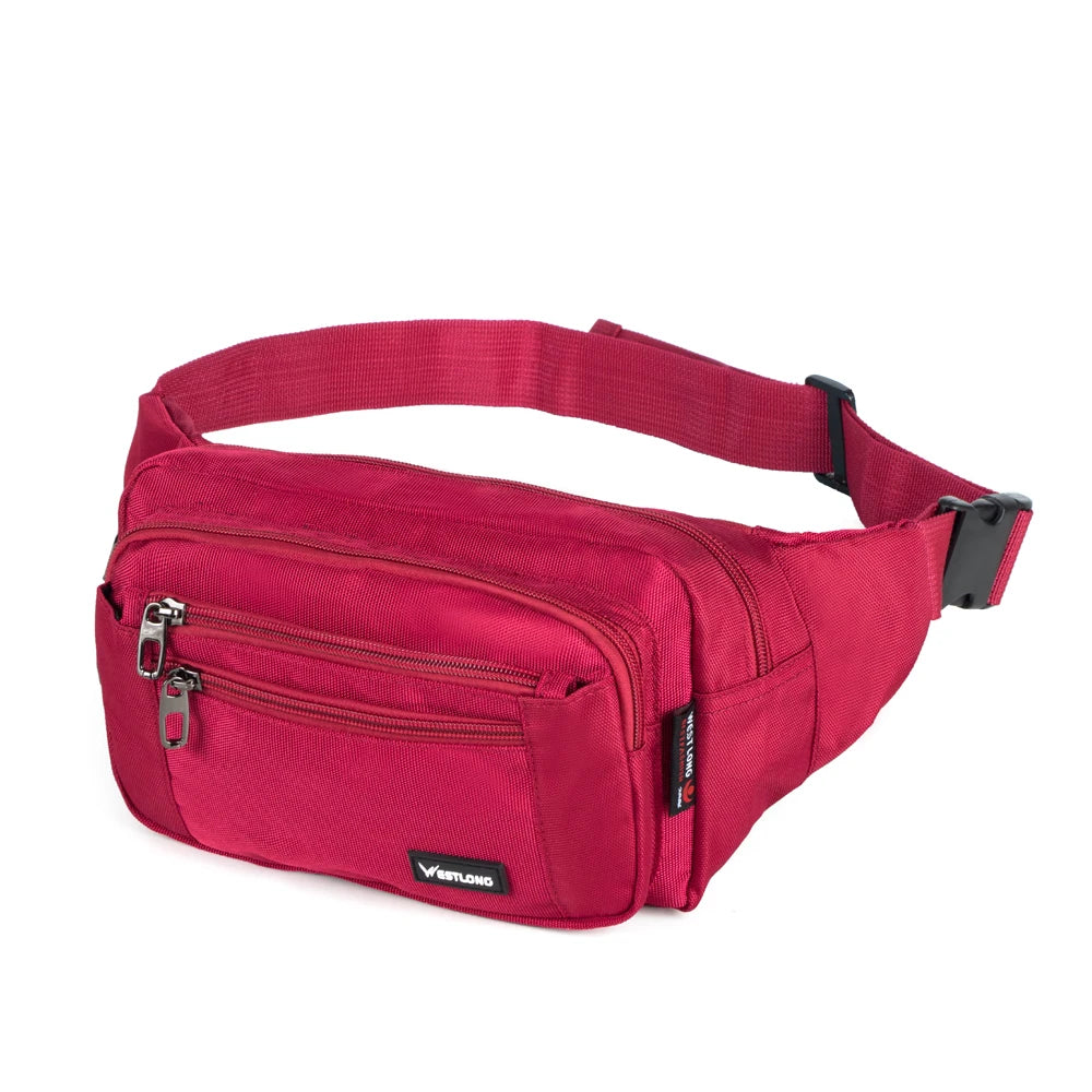 Westlong Casual Fanny Pack With Phone Compartment| Durable