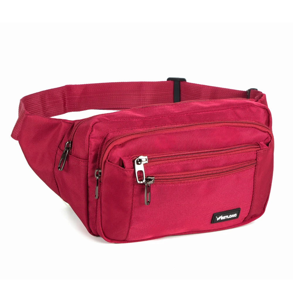 Westlong Casual Fanny Pack With Phone Compartment| Durable