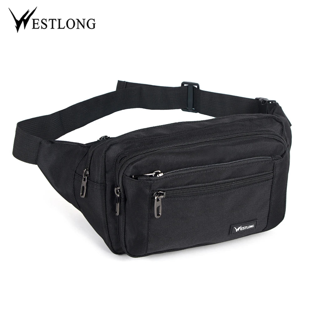 Westlong Casual Fanny Pack With Phone Compartment| Durable
