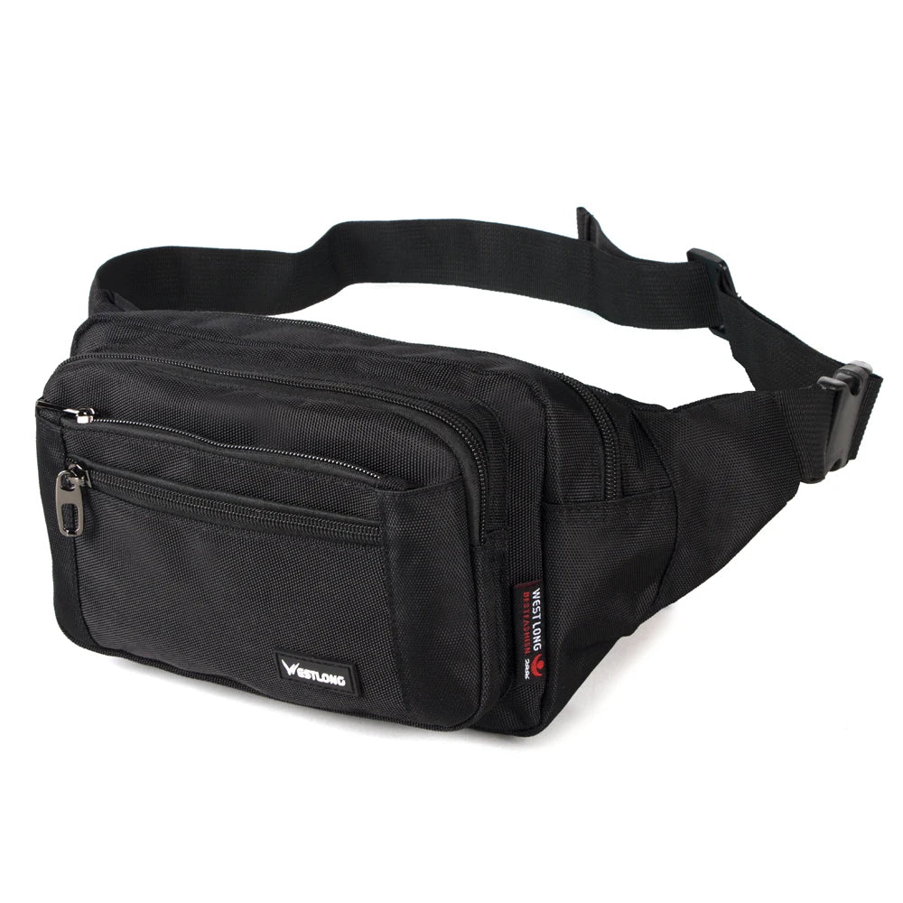 Westlong Casual Fanny Pack With Phone Compartment| Durable