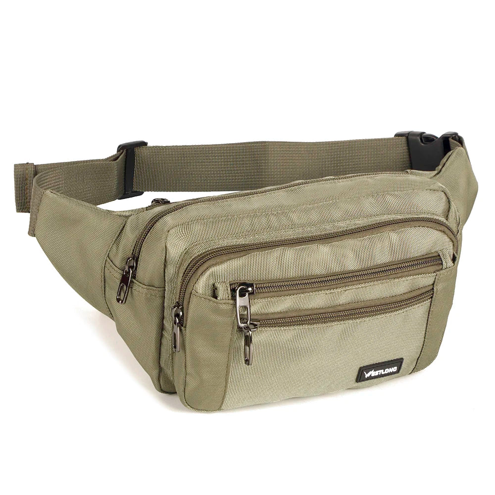 Westlong Casual Fanny Pack With Phone Compartment| Durable