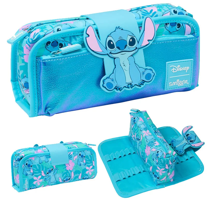 Luxurymania24 Smiggle School Bag Set For Girls Disney Stitch