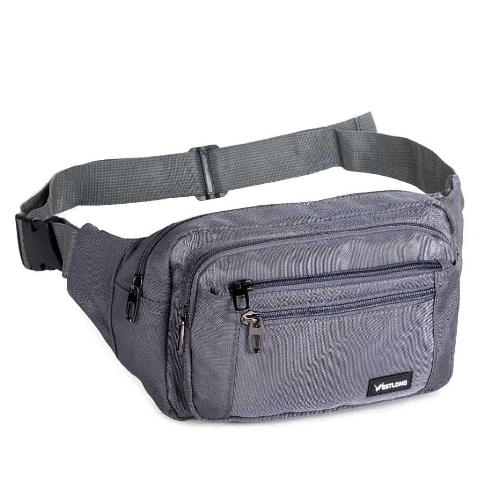 Westlong Casual Fanny Pack With Phone Compartment| Durable