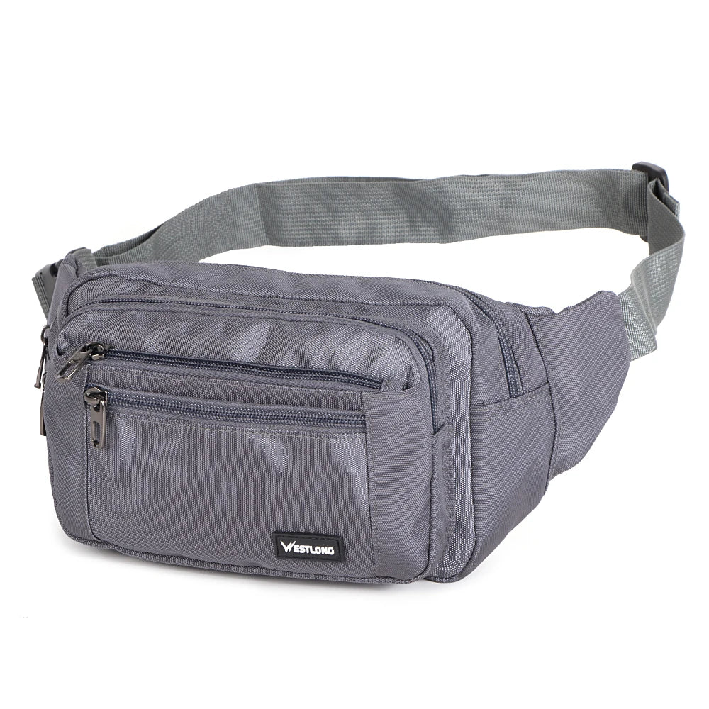 Westlong Casual Fanny Pack With Phone Compartment| Durable