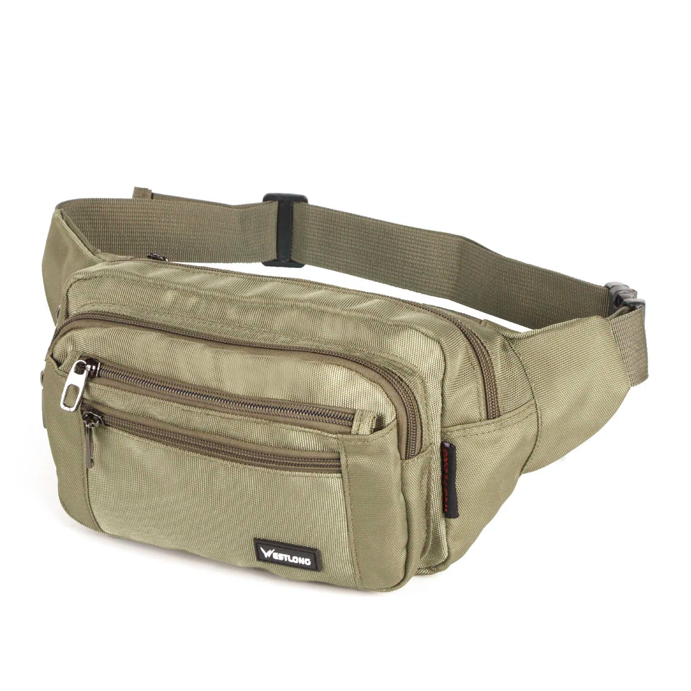 Westlong Casual Fanny Pack With Phone Compartment| Durable
