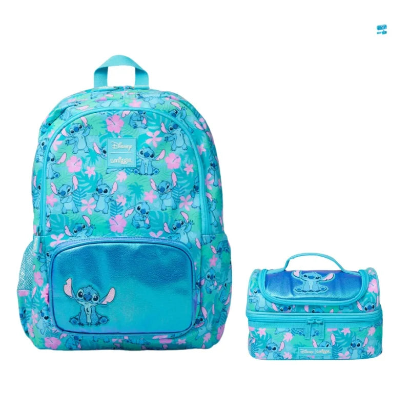 Luxurymania24 Smiggle School Bag Set For Girls Disney Stitch