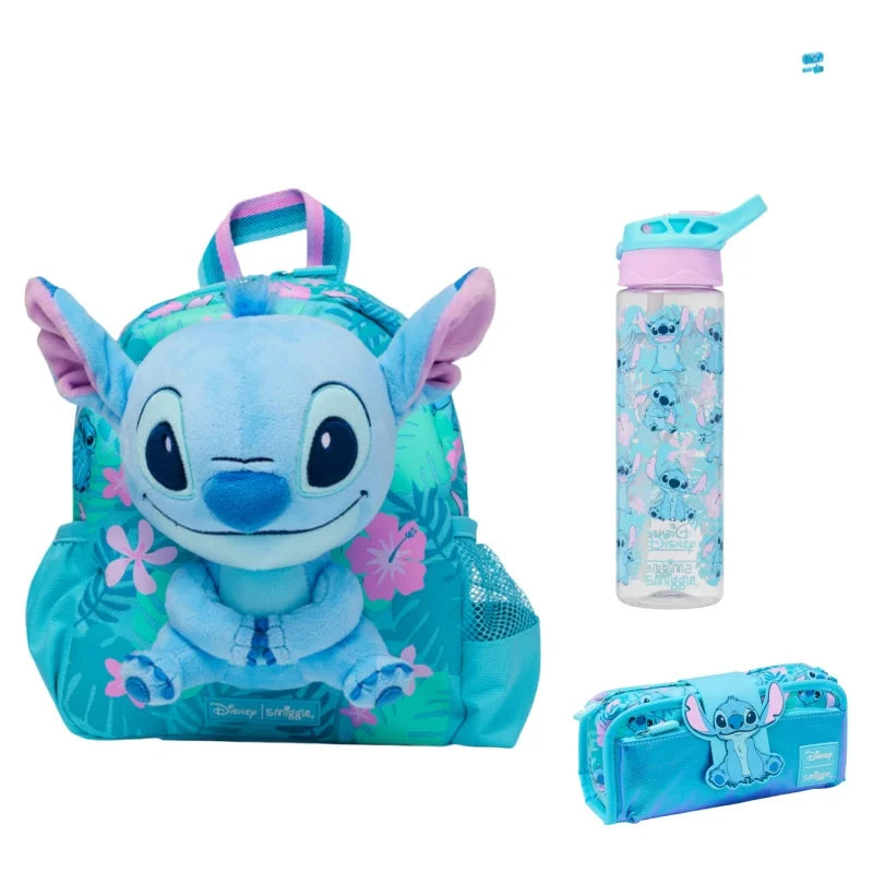 Luxurymania24 Smiggle School Bag Set For Girls Disney Stitch
