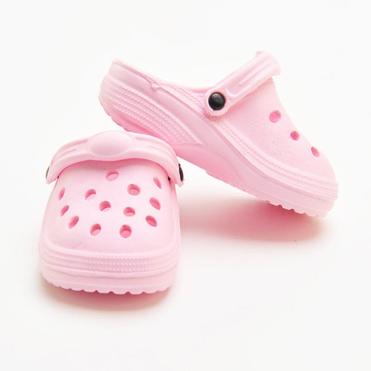 Pink eprolo pet shoes for dogs and cats with breathable holes and comfortable fit
