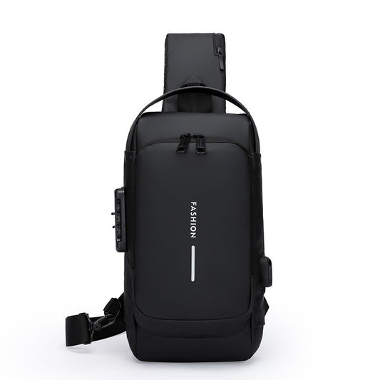 Waterproof Anti Theft Sling Bag For Men with sleek design and adjustable straps for convenience