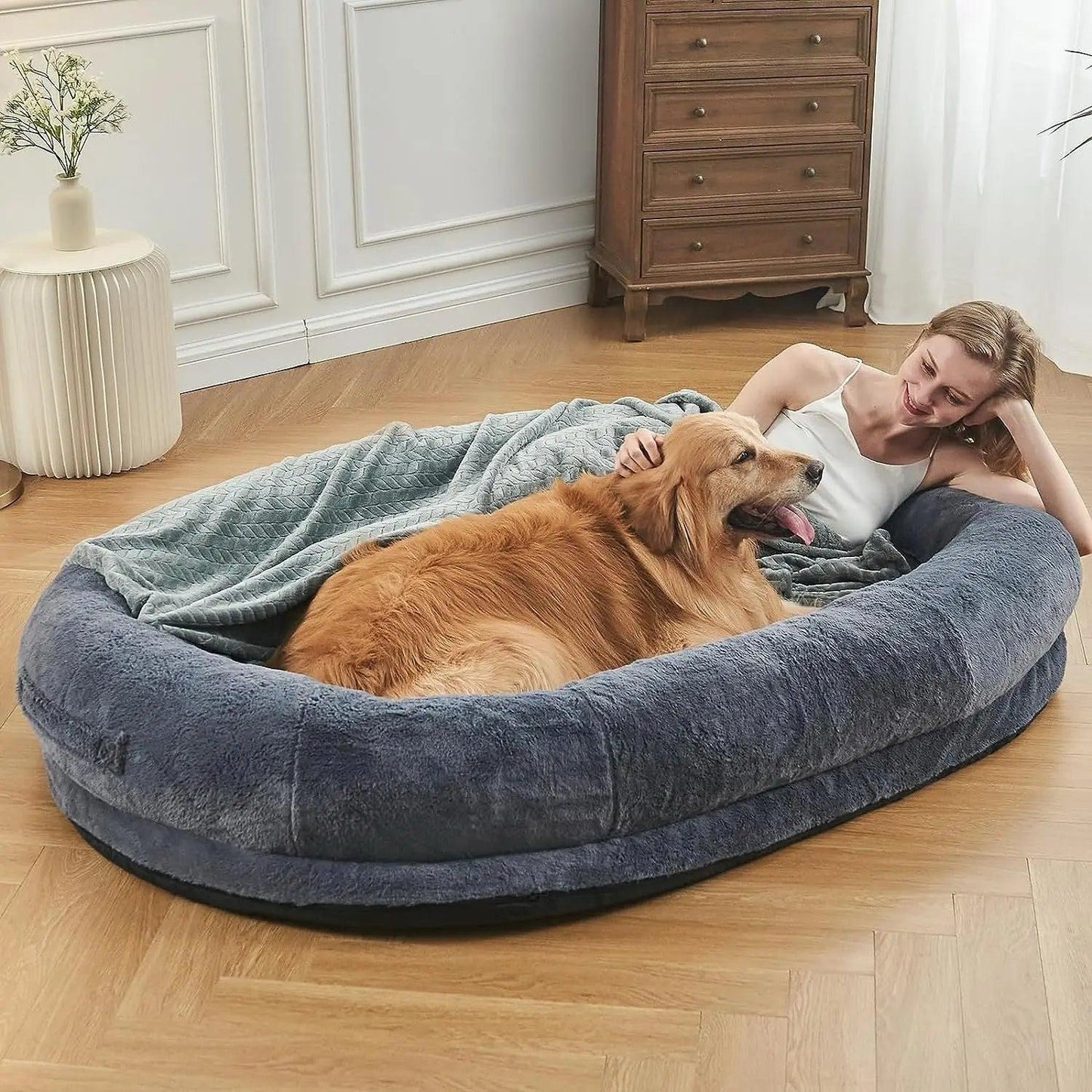 Large human Dog Bed