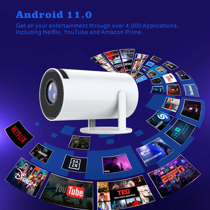 Game hot projector portable 4k high-definition