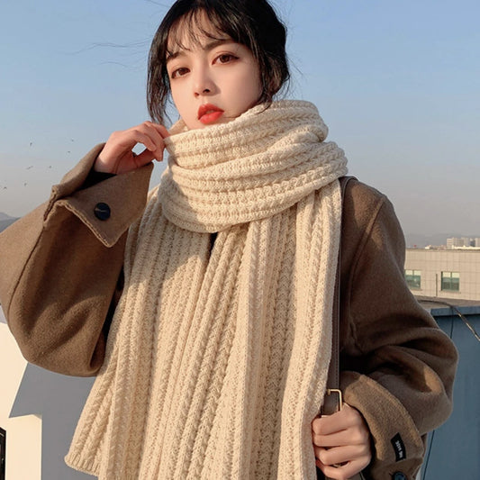 Autumn and winter neck scarf shawl