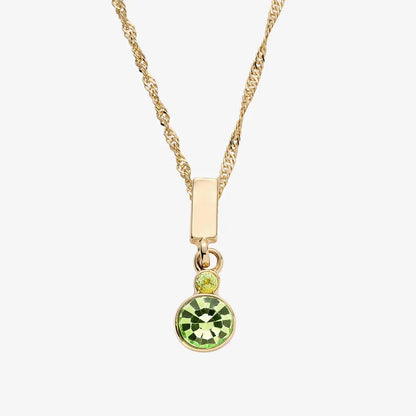 Girl Power Peridot Jewellery Set