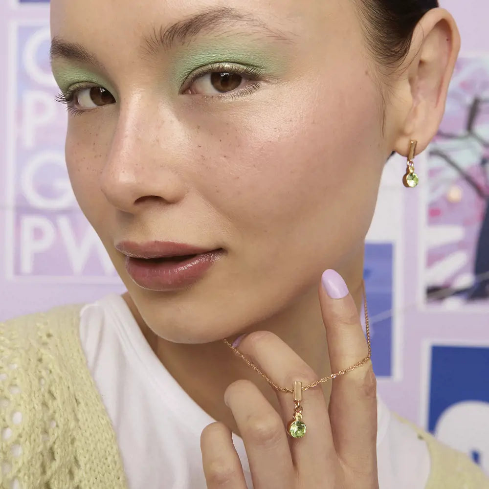 Girl Power Peridot Jewellery Set