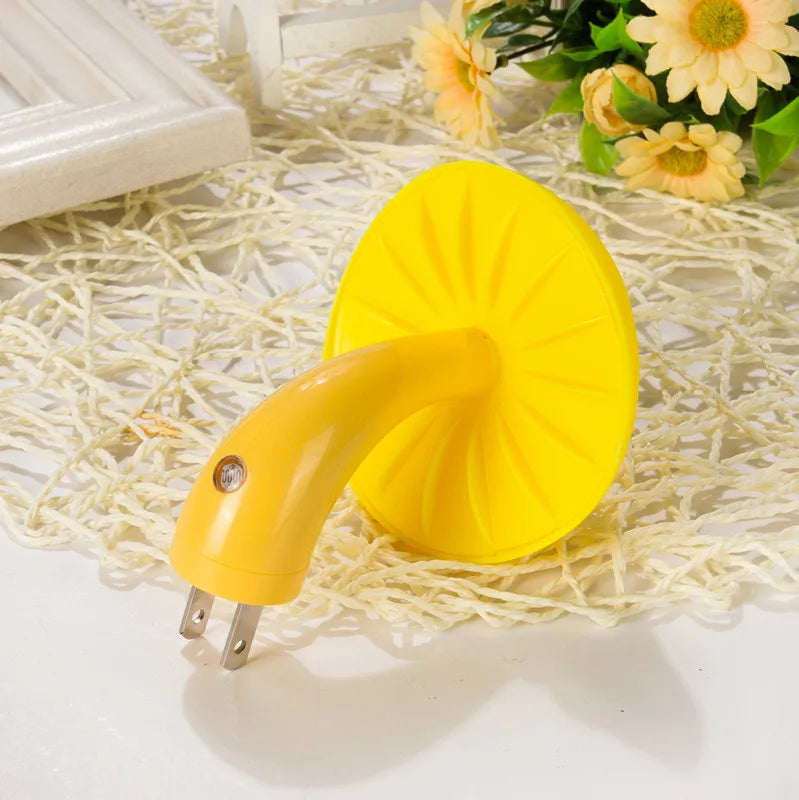 Enchanted Mushroom Smart Night Light – Light-Sensing LED Wall Lamp for Home & Holiday