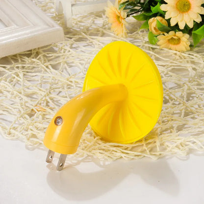 Enchanted Mushroom Smart Night Light – Light-Sensing LED Wall Lamp for Home & Holiday