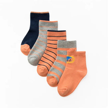 Luxurymania24 Cute Kids Warm Socks for Winter|5 Pack