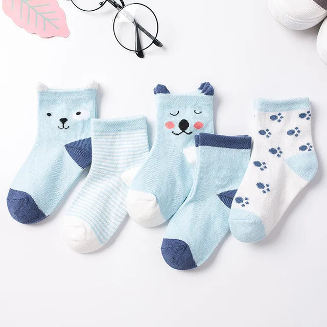 Luxurymania24 Soft Toddler Socks for Boys and Girls