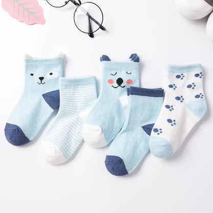 Luxurymania24 Soft Toddler Socks for Boys and Girls