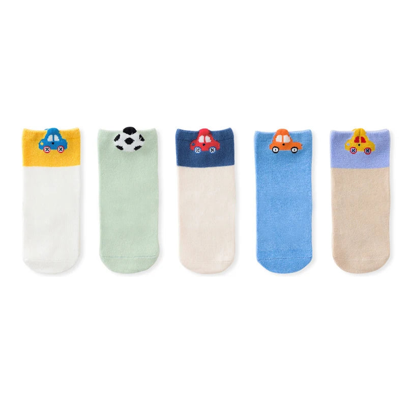 Luxurymania24 Cute Kids Warm Socks for Winter|5 Pack