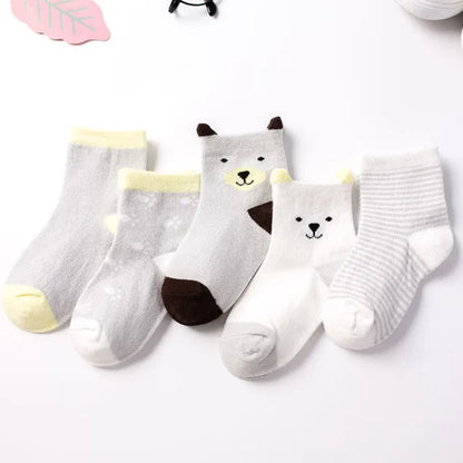 Luxurymania24 Soft Toddler Socks for Boys and Girls