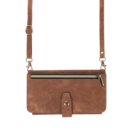 Crossbody Zipper Wallet Phone Case