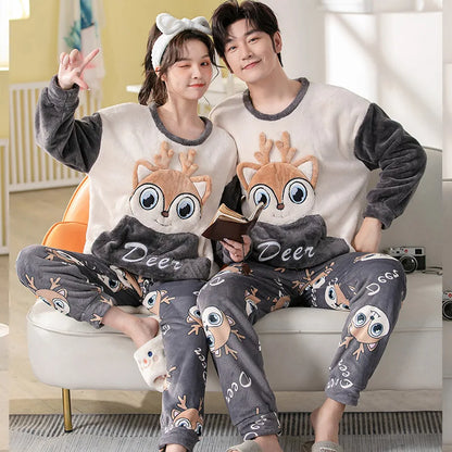 Couple Pajamas Set