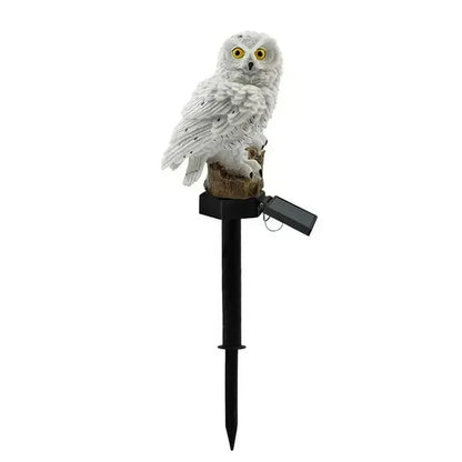 Solar Owl Garden Light - Waterproof Outdoor Animal LED Lamp for Garden & Path Decor