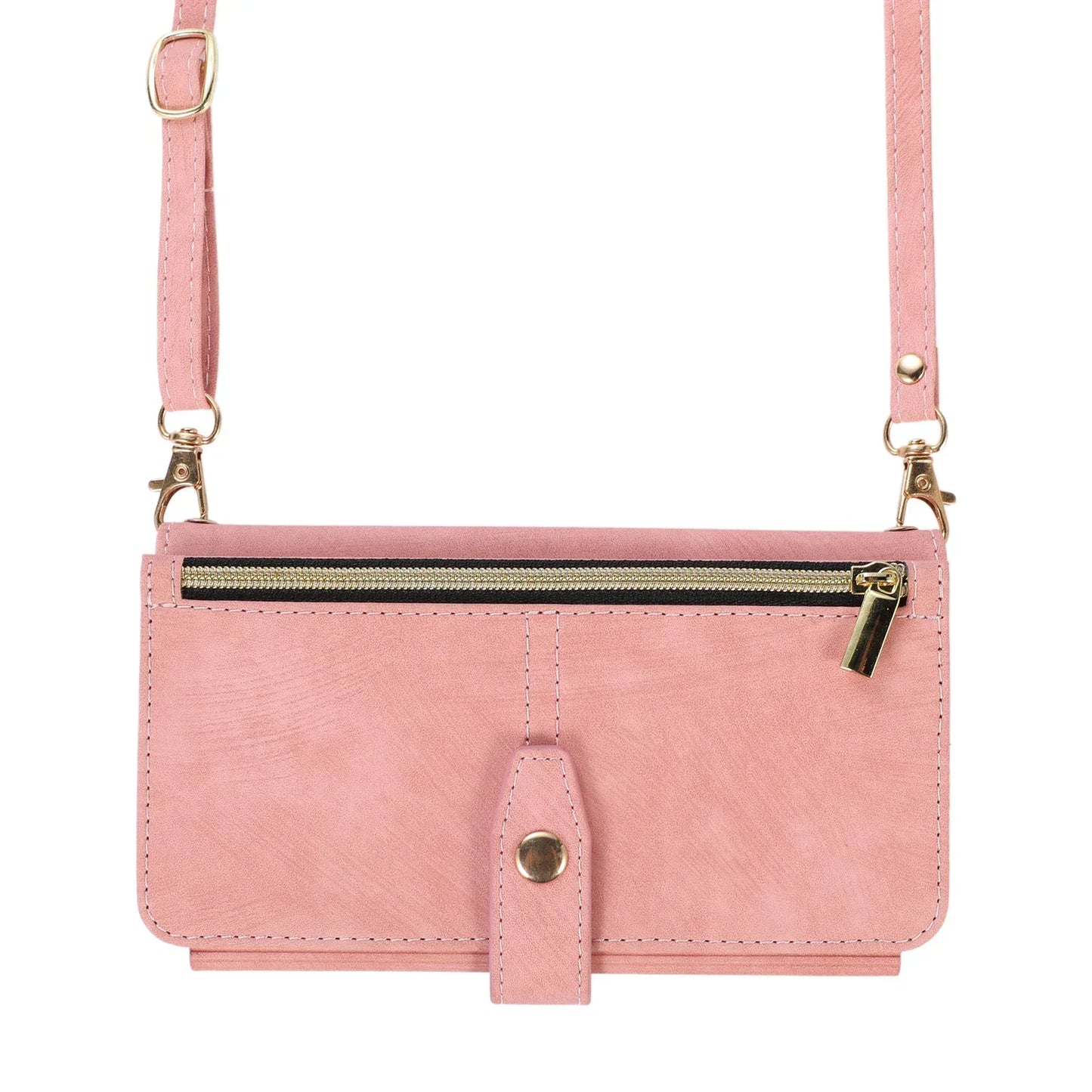 Crossbody Zipper Wallet Phone Case