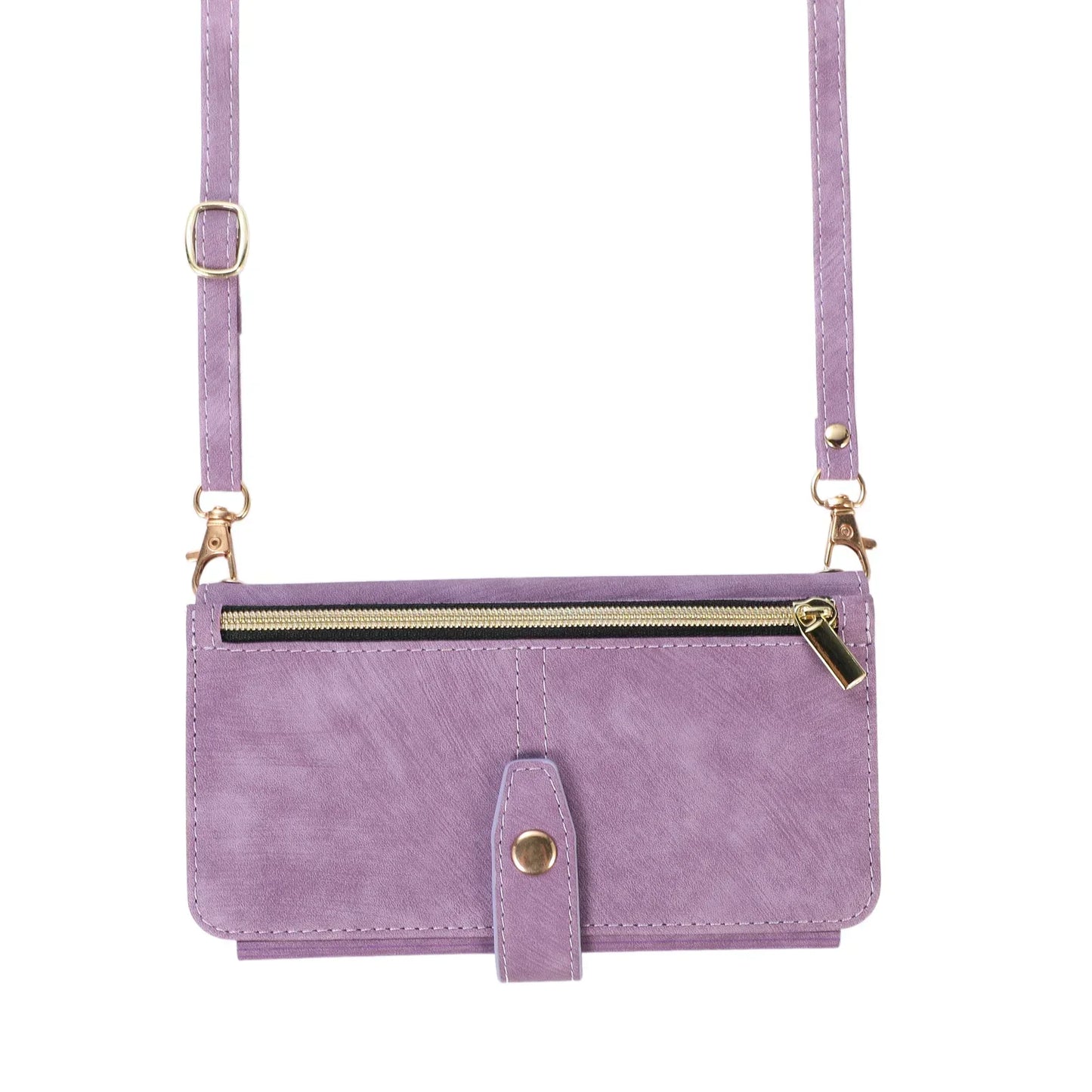Crossbody Zipper Wallet Phone Case