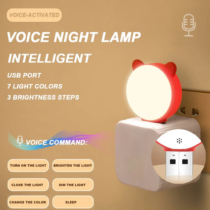 Enchanted Mushroom Smart Night Light – Light-Sensing LED Wall Lamp for Home & Holiday