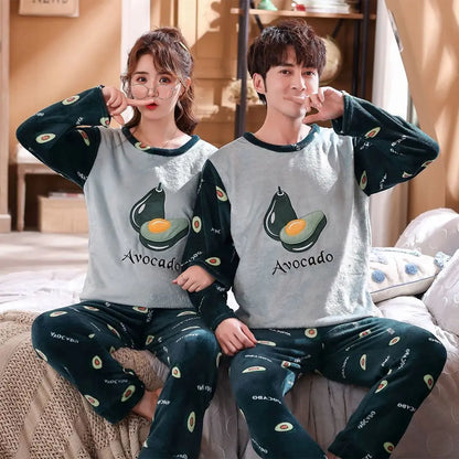 Couple Pajamas Set