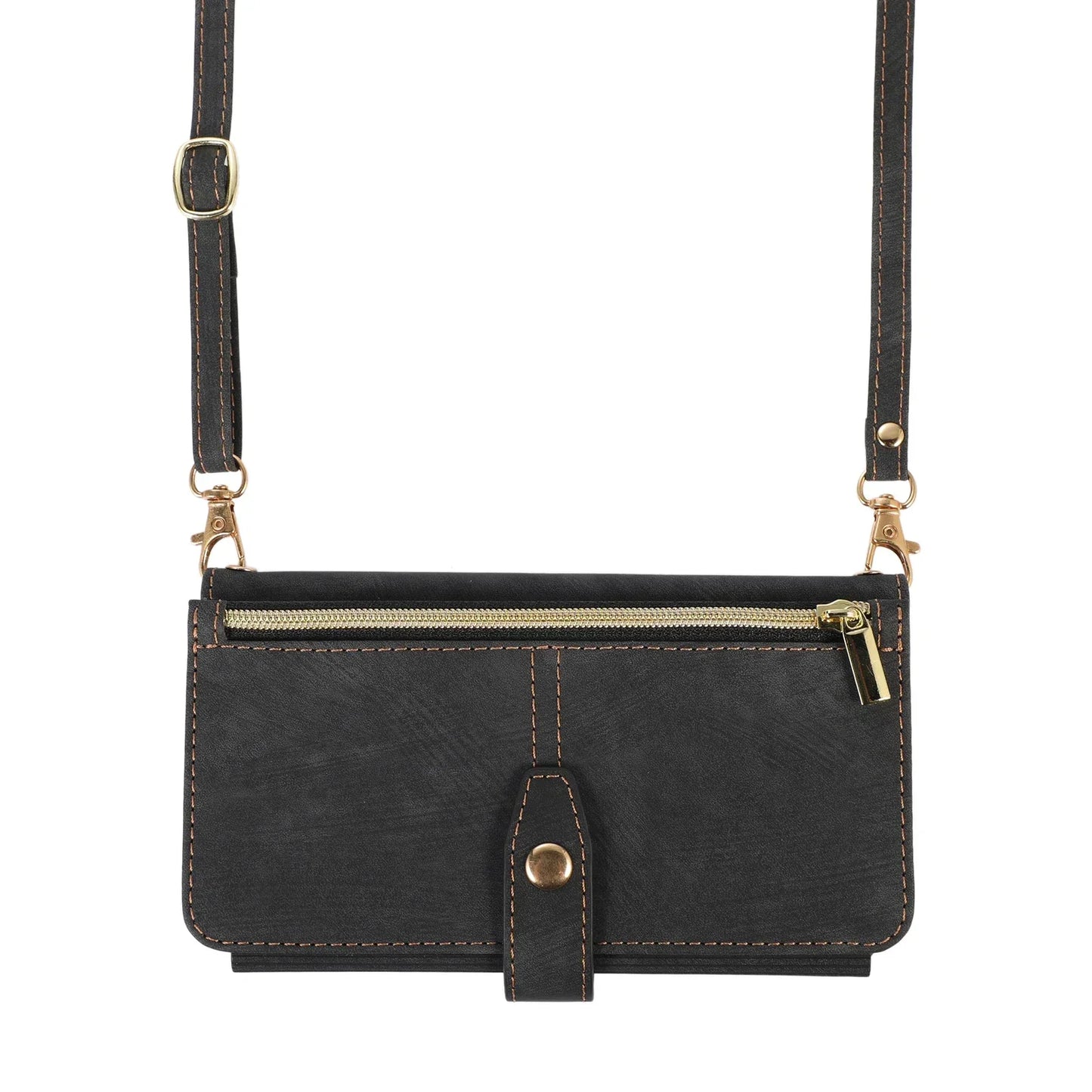 Crossbody Zipper Wallet Phone Case