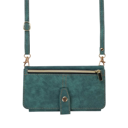 Crossbody Zipper Wallet Phone Case