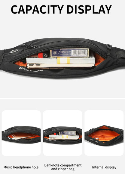 Westlong Casual Fanny Pack With Phone Compartment| Durable