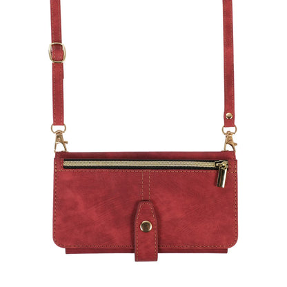 Crossbody Zipper Wallet Phone Case