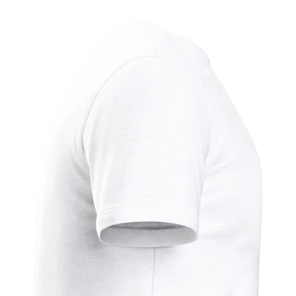 White heavyweight unisex crewneck t-shirt with a classic fit and soft fabric for everyday comfort