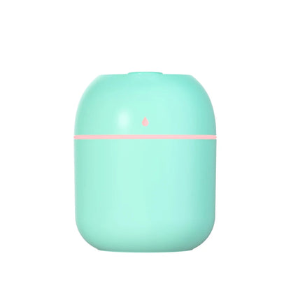 Luxurymania24 car humidifier cool mist sprayer in pastel blue, perfect for refreshing car air