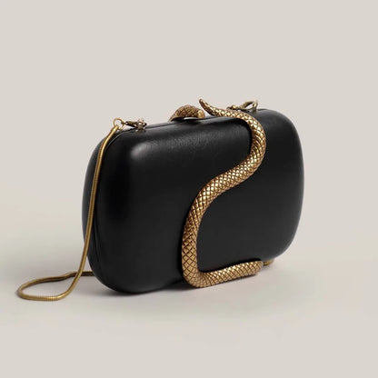 Summer Fashion Snake Skin PU Handbag