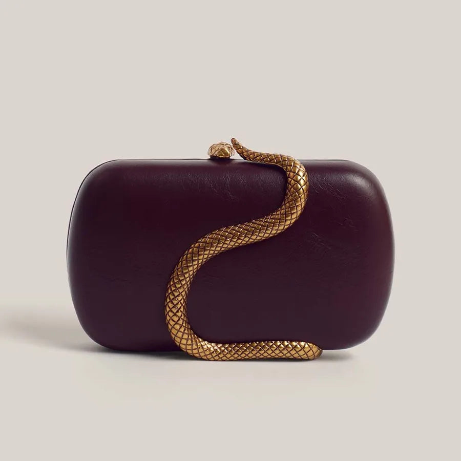 Summer Fashion Snake Skin PU Handbag