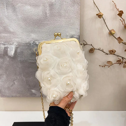 Embellished Clutch Shoulder Bag