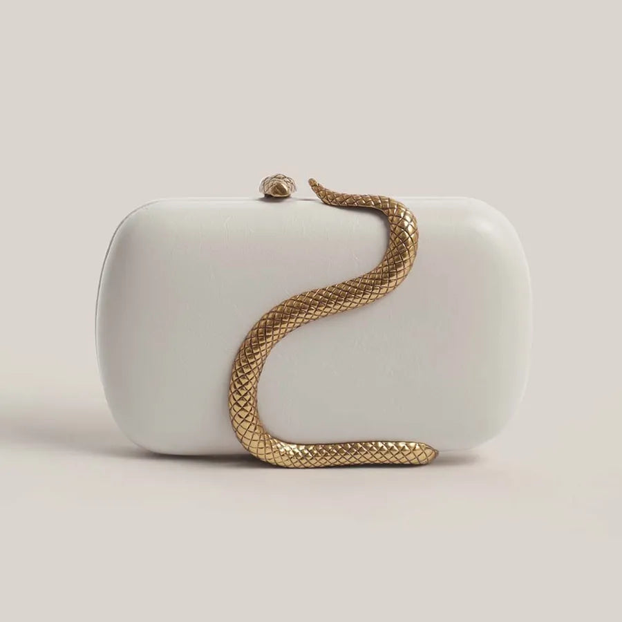 Summer Fashion Snake Skin PU Handbag