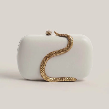 Summer Fashion Snake Skin PU Handbag