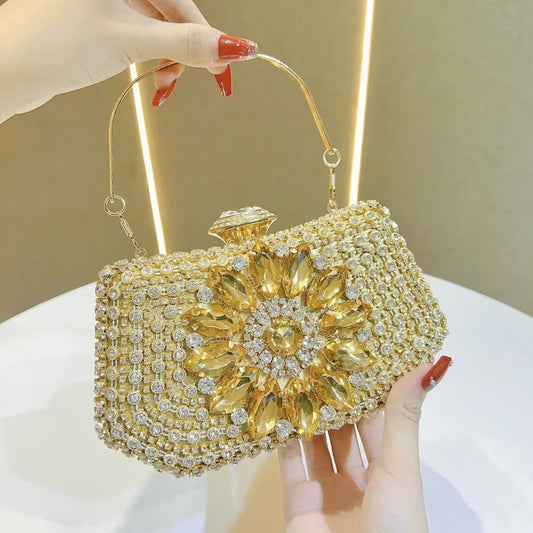 Diamond Embedded Handbag
