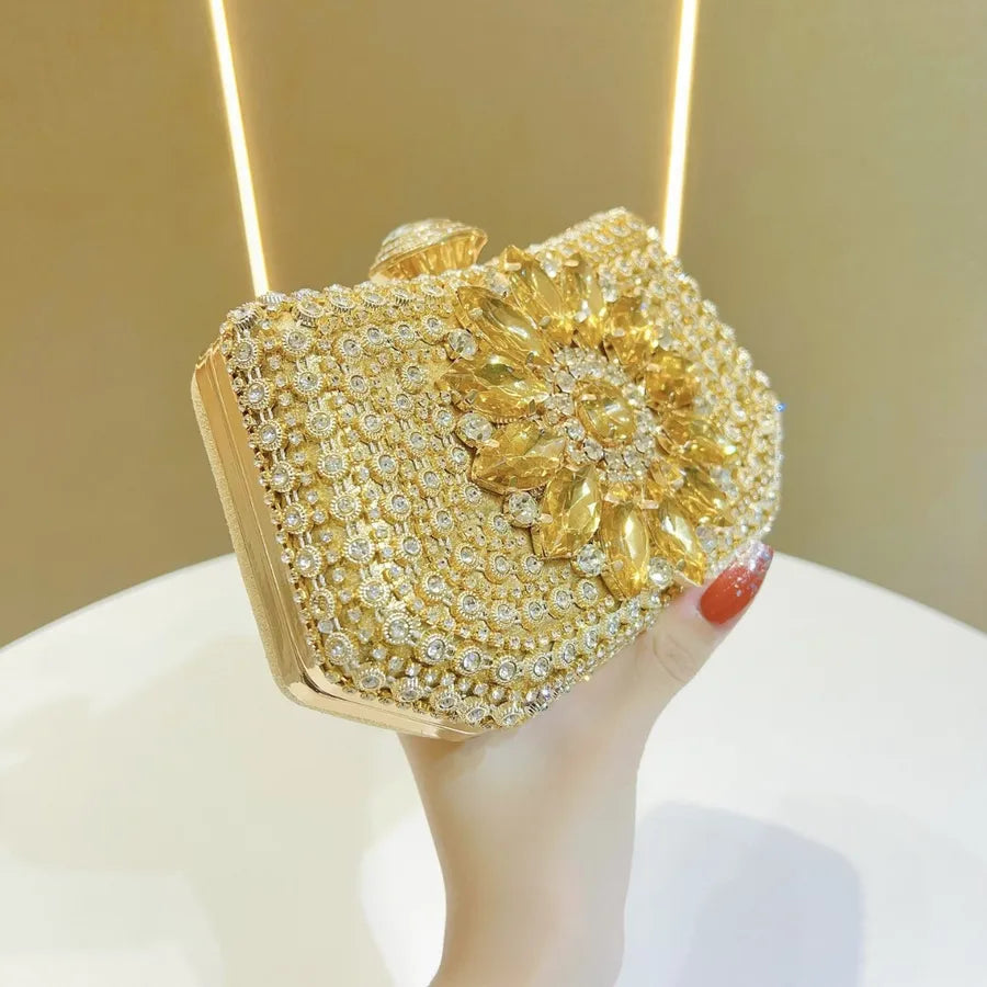 Diamond Embedded Handbag