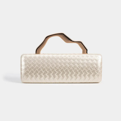 PU Gold Shaped Clutch Bag