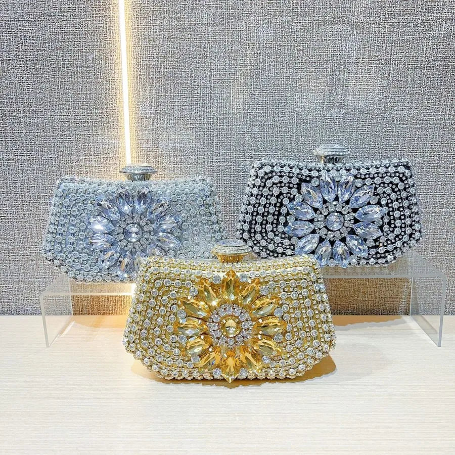 Diamond Embedded Handbag