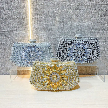 Diamond Embedded Handbag