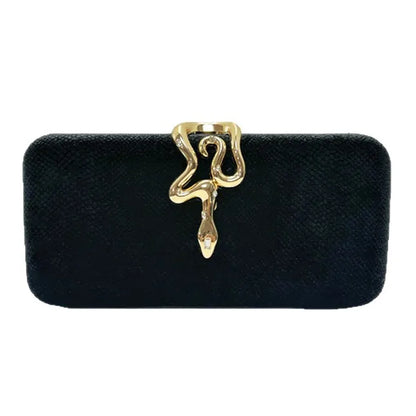 Fashionable Velvet Clutch Bag